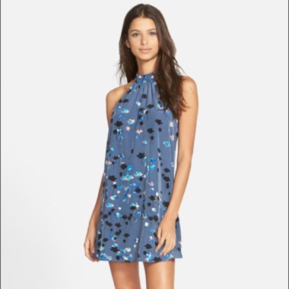 Socialite Halter Floral Dress